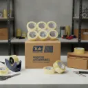 Cinta adhesiva transparente